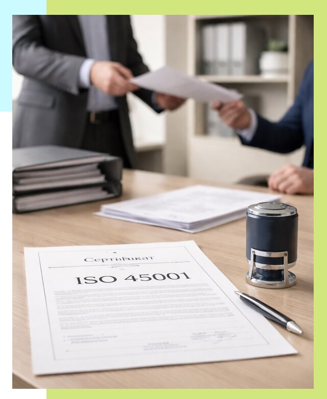 Сертификат ISO 45001 в Крымске под ключ от 46634 р. | Сертэкс